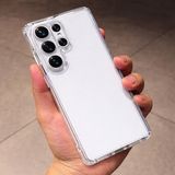 Coverzone Samsung Galaxy S23 Ultra ile uyumlu Kılıf Süper Esnek Yapılı Toz ve Kirden Koruyan Silikon Samsung Galaxy S23 Ultra ile uyumlu Süper Şeffaf Kapak