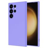 Coverzone Samsung Galaxy S24 Ultra İle Uyumlu Kılıf Z-Mara Lansman Vieri Tam Koruma Arka Kapak Kamera Koruma Çıkıntılı Pürüzsüz Yüzey Lila