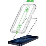 Coverzone Samsung Galaxy S25 Ultra İle Uyumlu Temperli Ekran Koruma Hızlı Kolay Uygulama Aparatlı Kıt Box Çizilmez 9H Glass Full Cover Magic Ekran Koruyucu (Şeffaf, Galaxy S25 Ultra)