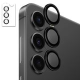 Coverzone Samsung Galaxy S26 Plus İle Uyumlu Yüksek Kalite Kolay Kurulum Aparatlı Safir Çizilmeye Ve Darbelere Dayanıklı Şık Kamera Lens Koruyucu Cam CS-1 Siyah