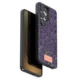 Coverzone Samsung Galaxy S26 Ultra ile Uyumlu Parlak Simli Telefon Bright Kılıfı Boncuk İşlemeli Şık Tasarım Darbe Emici Kenarlar Tam Koruma Sağlayan Kaymaz Kapak Galaxy S26 Ultra için Kılıf Siyah