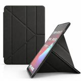 Coverzone Samsung Galaxy S9 FE Plus Kılıf Kalem Koyma Bölmeli Stand Olan Uyku Modlu Suni Deri, Yarı transparan Silikon Arka Yüzey ergonomik yapılı, Attravtive Smart Cover Siyah
