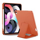 Coverzone Samsung Galaxy Tab S9 FE Uyumlu Kılıf - Lüks Kadife İç Kaplamalı, Suni Deri, Mıknatıslı V-Stand Tablet Arka Kapak (Turuncu)