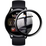 coverzone Samsung Galaxy Watch 4 ile uyumlu 41mm Ekran Koruma Tam Kaplayan Kavisli Ekran Koruyucu Nano Pet