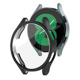 Coverzone Samsung Galaxy Watch 5 Pro (SM-R920) ile Uyumlu Tam Kapatan Çerceve PC Kasa Koruma Galaxy Watch 5 Pro ile Uyumlu Gard Çerçeve (Siyah)