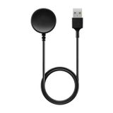Coverzone Samsung Galaxy Watch 6 ile Uyumlu Akıllı Saat Usb Şarj Aleti Akıllı Saat Şarj Kablosu Manyetik Siyah