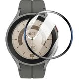 Coverzone Samsung Galaxy Watch 8 ile uyumlu 47mmPMMA Pet Dungeon Armor Saat Ekran Koruyucu Samsung Watch 8 Ekran Koruma Siyah (Siyah, Galaxy Watch 8 47mm)