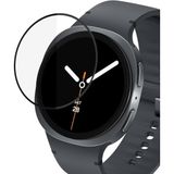 Coverzone Samsung Galaxy Watch 8 ile uyumlu PMMA Pet Dungeon Armor Saat Ekran Koruyucu Galaxy Watch 8 Ekran Koruma Siyah (Siyah, Galaxy Watch 8 44mm)