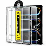 Coverzone Samsung S9 FE ile Uyumlu Kolay Aparatlı Ekran Koruyucu | 10,9 inç uyumlu; otomatik hizalama aparatıyla kolay kurulum, 9H+ temperli cam, yüksek netlik ve hassas dokunmatik sunar.