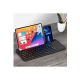 Coverzone Şarjlı Bluetooth TouchPad Türkçe Q Klavye iPad Pro 12.9 Uyumlu Tablet ve Telefon Bağlantı ZR731