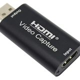 Coverzone Ses Video Yakalama Kartı 1080P 30fps HDMI USB Yakalama Kartları DSLR Video Kamera Oyun - Canlı Akış - Video Konferans - Öğretim için Aksiyon Kamerası ile Kayıt
