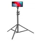 Coverzone Tablet Tripodu 7-10,1İnch Tabletler İle Uyumlu 90° Acili 50Cm-200Cm Youtuber Tripod Ayagi
