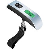 Coverzone Taşınabilir Dijital Bagaj Terazisi – 50kg / 110lb Kapasiteli, LCD Ekranlı, Sıcaklık Göstergeli, Düşük Pil Uyarılı, 10g Hassasiyetli, Seyahat için Elektronik Kantar DWS-09
