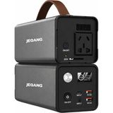 Coverzone Taşınabilir Enerji Depolama Güç Kaynağı 200W Mini Power Station 32000MAH Kapasite, 220V/50Hz Ac Çıkışlı, LED Işıklı Usb-A Type-C ve Dc Girişli JP-S125