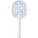 Coverzone Taşınabilir Sinek Öldürücü Mor Işık Tenis Raketi 21CM x 26CM Şarjlı Dekoratif Ya