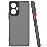 Coverzone Tecno Camon 19 Pro ile uyumlu Kılıf Hux Kapak Şık ve Dekoratif Model Toz Kir ve Darbelere Karşı Koruma Yükseltilmiş Kenarlar ile Ekstra Koruma Siyah