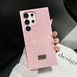 Coverzone Tecno Spark 10 Pro ile Uyumlu Elmas Desen Taşlı Kılıf – 2 mm Kamera Çıkıntı Koruma, Işıltılı Lüks Şık Darbe Emici Kapak Pembe