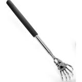 Coverzone Teleskopik Sırt Kaşıma Aparatı Uzatılabilir Sırt Kaşıyıcı 20-56 cm Alüminyum Gövdeli El Şeklinde Back Scratcher Ergonomik Tutma Saplı Pratik Vücut Kaşıma Aleti Ev Ofis Seyahat Kullanımı