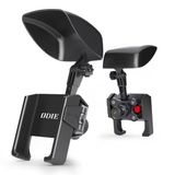 Coverzone Titreşim Önleyicili Motosiklet Bisiklet Scooter ATV Telefon Tutucu Dikiz Ayna Bağlantılı Motor Tutacağı Güçlü Tutuş Güneşlik Şapka Hediyeli PB11 Plus-Et