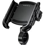Coverzone Titreşim Önleyicili Motosiklet Bisiklet Scooter Atv Telefon Tutucu Gidon ve Ayna Bağlan - Çok Renkli