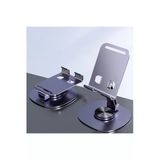 Coverzone Tok Alüminyum Stand Çok İşlevli Döner Tablet Pc Akıllı Telefon Standı Mini Boy K72 Mor Renk