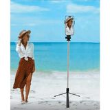 Coverzone Tripod Ve Selfie Çubuğu NP-01 Bluetooth Uzaktan Kumandalı Cep Telefonu Yüksekliği Ayarlanabilir Masaüstü Portatif Taşınabilir İç ve Dış Mekan Evde Tatilde Kampda Kullanım Tripod (NP-01)