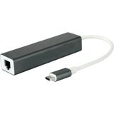 Coverzone Type-C 2.0 to 10/100Mbps Ethernet Çevirici Adaptör