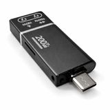 Coverzone Type-C OTG Ses ve Kart Okuyucu Adaptör AUX 3.5mm Kulaklık Çıkışlı 100W PD Şarj Destekli microSD TF Kart Okuma Harici Ses Kartı DAC Dönüştürücü | ZR1210
