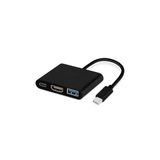 Coverzone Type-C To 4K HDMI + USB 3.0 + USB Type-C Dönüştürücü