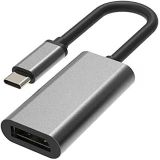 Coverzone Type-C to Displayport Adaptör USB C DP Çevirici Notebook PC Bilgisayar Uyumlu HC67 (HDMI değildir)