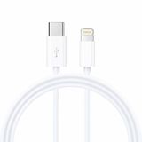 Coverzone Type-C to Lightning Şarj Kablosu 3 Metre Hızlı Şarj ve USB Veri Aktarım Kablosu, High Speed Charging Destekli Uzun Kablo, USB Charging Energy Saving Data Sync Kablo | ZR938