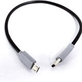 Coverzone Type-C to Mikro USB Kablosu, USB Tip C - Mikro B OTG Kablosu Erkek - Erkek Şarj Veri İletimi, 25 Santimetre Kablo (ZR796-25cm Kablo)