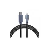 Coverzone Type-C to Mikro USB Kablosu, USB Tip C - Mikro USB OTG Kablosu Erkek - Erkek Şarj Data 1 Metre