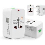Coverzone Universal Fiş Çoklu Priz CV640 Priz Çevirici Dönüştürücü 2x USB port -1x Type C port Fonkisyonel Amerikan, İngiliz, Türkiye,japonya, Dubai, Kıbırs fiş çevirici 125V - 250V 931D