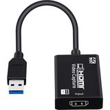 CoverZone USB 1.1/2.0/3.0 HDMI HD 4K Video Capture Ekran Dönüştürücü Adaptörü