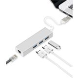 Coverzone Usb 3.0 Gigabit Ethernet 1000mbps Rj45 3 Port Usb 3.0 Hub Çoklayıcı