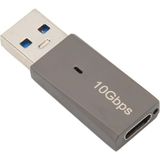 Coverzone USB 3.1 to Type-C Adaptör 10Gbps (10 gigabit) Pc ve Bilgisayarlarınızdan Type-C Çıkış Almak için Çevirici USB'den Type-C Dönüştürücü Tak ve Çalıştır