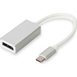 CoverZone USB 3.1 Type-C - Display Port Alüminyum Kasa Dönüştürücü