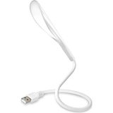 Coverzone USB lamba, kısılabilir USB ışık, 2,8W esnek klavye ışığı, PC bilgisayar için, 14 LED inci, 3 kademeli ayarlanabilir parlaklık, açma/kapama dokunmatik şalteri, D10 USB LED (Beyaz)
