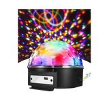 Coverzone Uzaktan Kumandalı Disko Topu Bluetooth Bağlantılı ve USB Girişli Parti ve Özel Günler için KH1090
