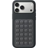 CoverZone Vantuzlu Telefon Tutucu Stand Güçlü Silikon Yapışkanlı Cam Masa Uyumlu Pratik Telefon Standı -Hsn* - Koyu Siyah