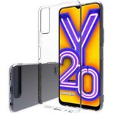 Coverzone Vivo Y20 Kılıf Süper Şeffaf Silikon