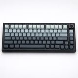 Coverzone White Switch 75% Mekanik Klavye, RGB Işıklandırma, Bluetooth & Kablolu Bağlantı, Düşük Profil Tuşlar, Alltan Yazılı, Windows ve Mac Uyumluluğu | K81 (CrystalBlack)
