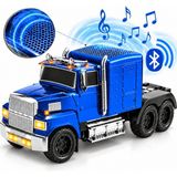 Coverzone Wster 15W Kamyon Tasarımlı Bluetooth Hoparlör, LED Işıklı, Tws Stereo, Fm Radyolu, Usb/tf/aux Destekli, Type-C Şarjlı, WS-570 - Mavi
