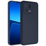 Coverzone Xiaomi 13 İle Uyumlu Kılıf Z-Mara Lansman Vieri Tam Koruma Arka Kapak Kamera Koruma Çıkıntılı Pürüzsüz Yüzey Lacivert