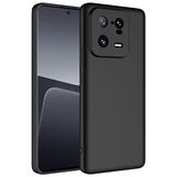 Coverzone Xiaomi 13 Pro İle Uyumlu Kılıf Z-Mara Lansman Vieri Tam Koruma Arka Kapak Kamera Koruma Çıkıntılı Pürüzsüz Yüzey Siyah