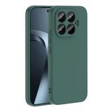 Coverzone Xiaomi 17T İle Uyumlu Kılıf Z-Mara Lansman Vieri Tam Koruma Arka Kapak Kamera Koruma Çıkıntılı Pürüzsüz Yüzey Koyu Yeşil