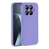 Coverzone Xiaomi 17T Pro İle Uyumlu Kılıf Z-Mara Lansman Vieri Tam Koruma Arka Kapak Kamera Koruma Çıkıntılı Pürüzsüz Yüzey Lila