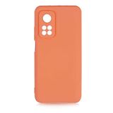 Coverzone Xiaomi Mi 10T 5G İle Uyumlu Kılıf Z-Mara Lansman Vieri Tam Koruma Arka Kapak Kamera Koruma Çıkıntılı Pürüzsüz Yüzey Turuncu
