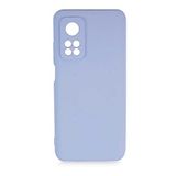 Coverzone Xiaomi Mi 10T Pro 5G İle Uyumlu Kılıf Z-Mara Lansman Vieri Tam Koruma Arka Kapak Kamera Koruma Çıkıntılı Pürüzsüz Yüzey Lila